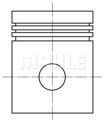 MAHLE Поршень 001 47 03