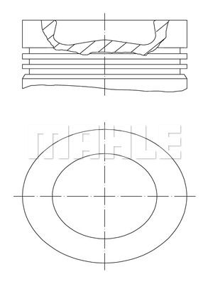 MAHLE Kolvid 003 16 10