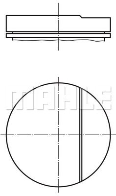 MAHLE Поршень 011 94 00