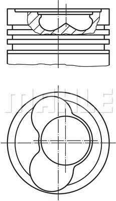 MAHLE Kolvid 030 65 12