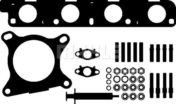 MAHLE Монтажный комплект, компрессор 030 TA 14638 000