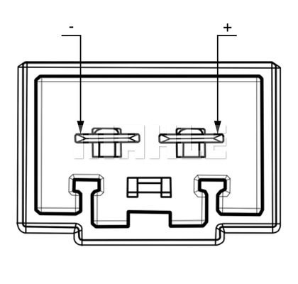 MAHLE Вентилятор салона AB 268 000P