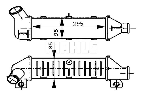 MAHLE Kompressoriõhu radiaator CI 60 000P