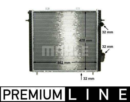 MAHLE Radiaator,mootorijahutus CR 148 000P