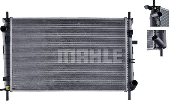 MAHLE Радиатор, охлаждение двигателя CR 154 000S