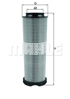 MAHLE Õhufilter LX 1020