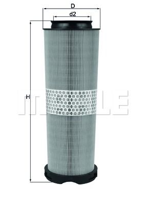 MAHLE Õhufilter LX 1020/1