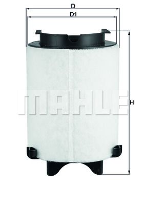 MAHLE Õhufilter LX 1566/1