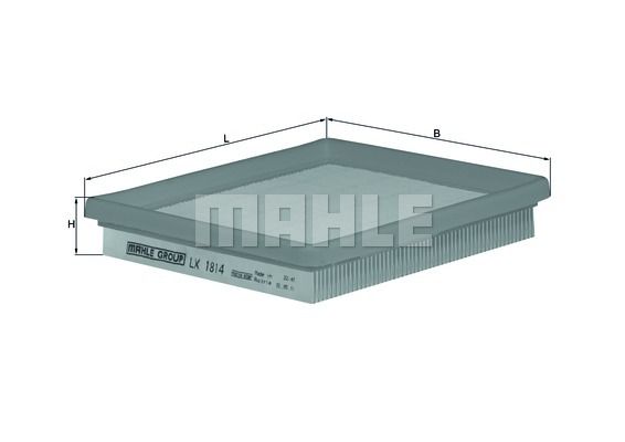 MAHLE Õhufilter LX 1814