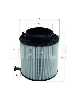 MAHLE Õhufilter LX 2091D