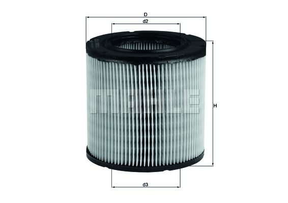 MAHLE Õhufilter LX 249