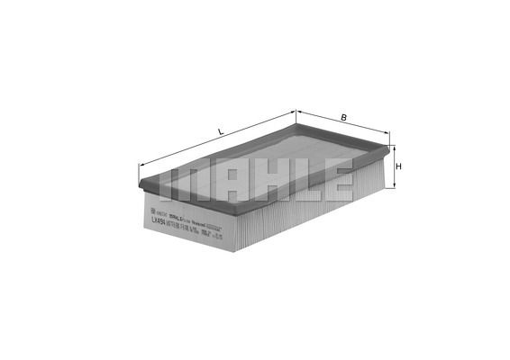 MAHLE Õhufilter LX 494