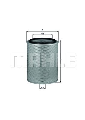 MAHLE Õhufilter LX 631