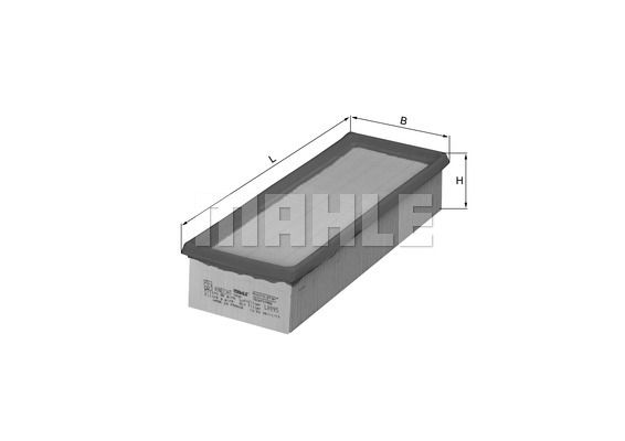 MAHLE Воздушный фильтр LX 995