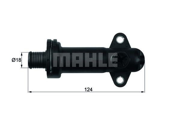 MAHLE термостат, радиатор- рециркуляция ОГ TE 1 70