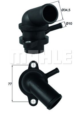 MAHLE Termostaat,Jahutusvedelik TI 240 87D