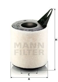 MANN-FILTER Õhufilter C 1361