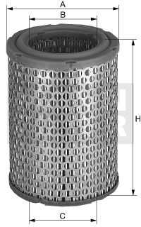 MANN-FILTER Õhufilter C 1399/1