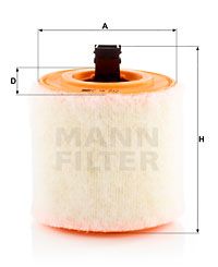 MANN-FILTER Воздушный фильтр C 16 012