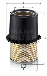 MANN-FILTER Воздушный фильтр C 22 337