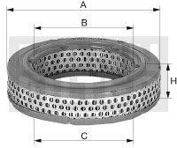 MANN-FILTER Õhufilter C 2436