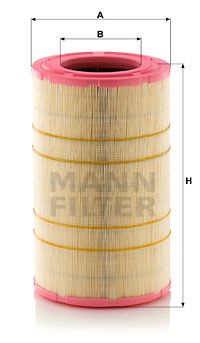 MANN-FILTER Воздушный фильтр C 32 1700/2