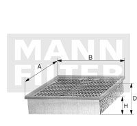 MANN-FILTER Õhufilter C 35 104