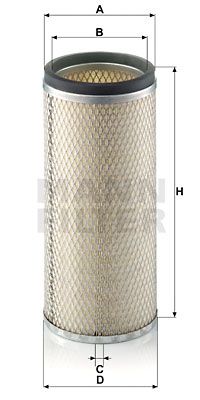 MANN-FILTER Lisa õhufilter CF 15 121