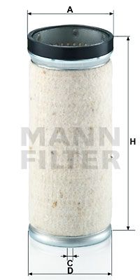 MANN-FILTER Lisa õhufilter CF 820