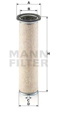 MANN-FILTER Lisa õhufilter CF 840