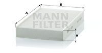 MANN-FILTER Filter,salongiõhk CU 1629