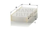 MANN-FILTER Filter,salongiõhk CU 1823