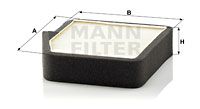 MANN-FILTER Filter,salongiõhk CU 19 002