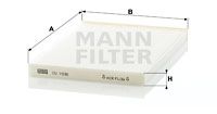 MANN-FILTER Фильтр, воздух во внутренном пространстве CU 1936
