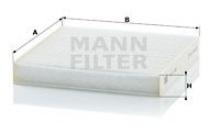 MANN-FILTER Фильтр, воздух во внутренном пространстве CU 21 003