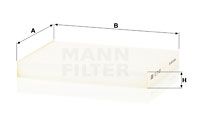 MANN-FILTER Filter,salongiõhk CU 21 009