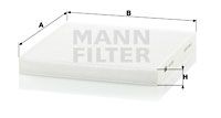MANN-FILTER Фильтр, воздух во внутренном пространстве CU 2132