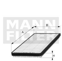 MANN-FILTER Filter,salongiõhk CU 2136
