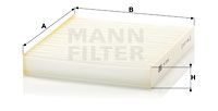 MANN-FILTER Filter,salongiõhk CU 2145