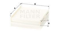 MANN-FILTER Filter,salongiõhk CU 22 011
