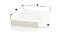 MANN-FILTER Filter,salongiõhk CU 22 016