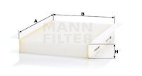 MANN-FILTER Filter,salongiõhk CU 22 022