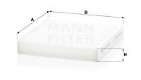 MANN-FILTER Filter,salongiõhk CU 22 023