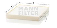 MANN-FILTER Filter,salongiõhk CU 2227