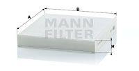 MANN-FILTER Filter,salongiõhk CU 2232