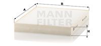 MANN-FILTER Filter,salongiõhk CU 23 003