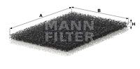 MANN-FILTER Filter,salongiõhk CU 2304