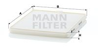 MANN-FILTER Filter,salongiõhk CU 2326