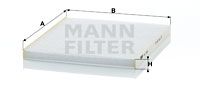 MANN-FILTER Filter,salongiõhk CU 2336