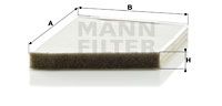 MANN-FILTER Filter,salongiõhk CU 2337/1